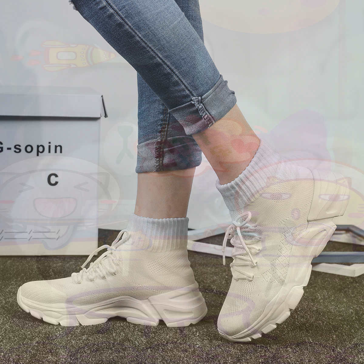 Streetwear Brands In Uk - เพิ่มความสูงฤดูร้อนบาสเกตบอลบาสเกตบอลผู้หญิงกีฬารองเท้ารองเท้าผ้าใบใหม่ผู้หญิงยี่ห้อกรีฑาออกกําลังกายที่ไม่ซ้ํากัน