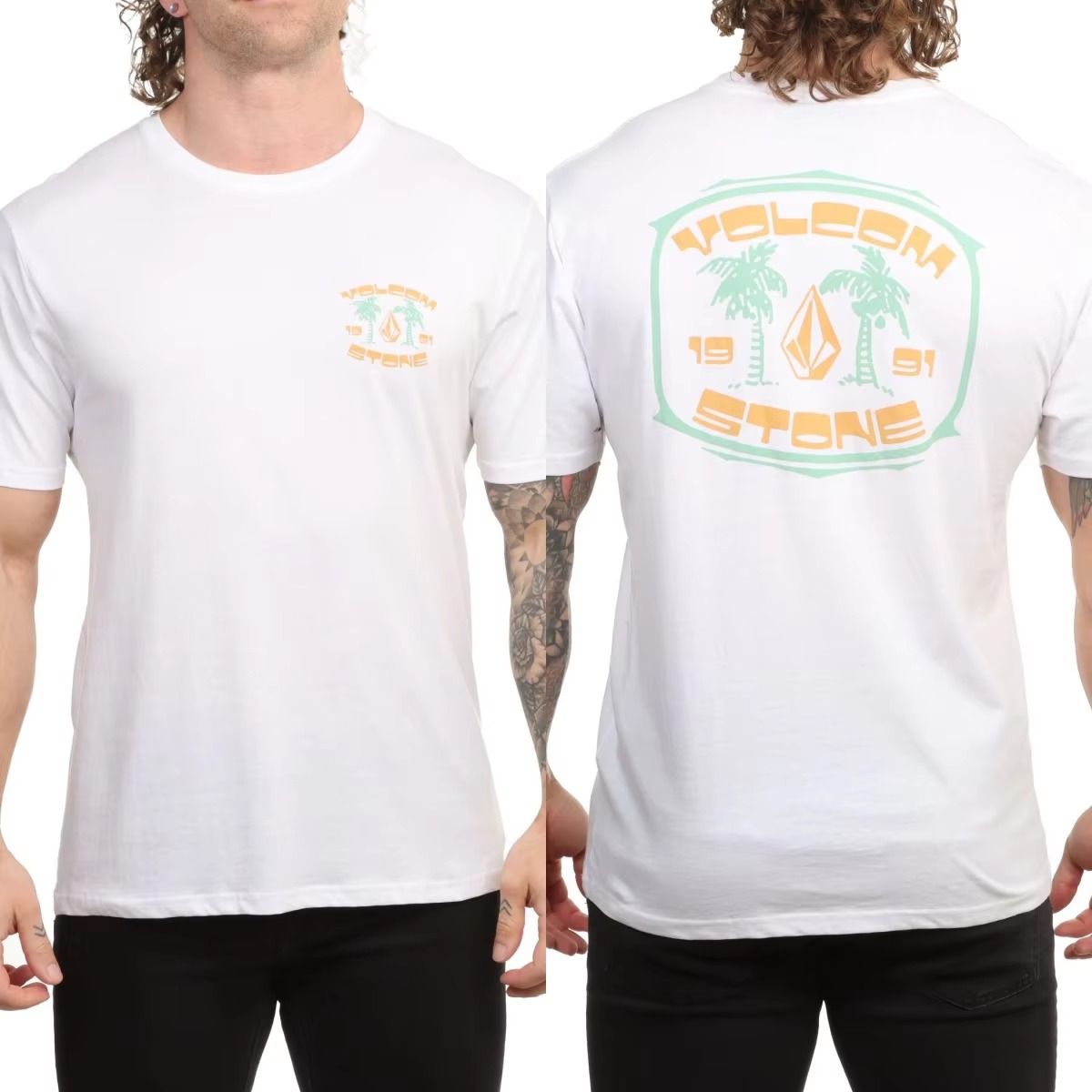 เสื้อยืดกราฟิกแบรนด์ Volcom ลา - Streetwear Brand Tees บทวิจารณ์และราคา