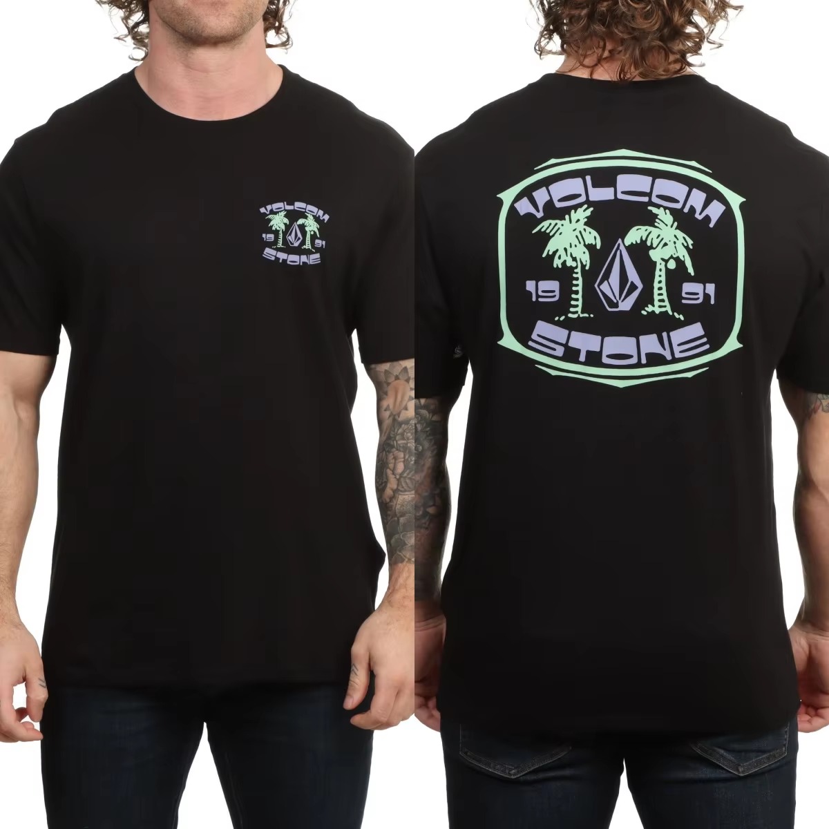 เสื้อยืดกราฟิกแบรนด์ Volcom ลา - Streetwear Brand Tees บทวิจารณ์และราคา
