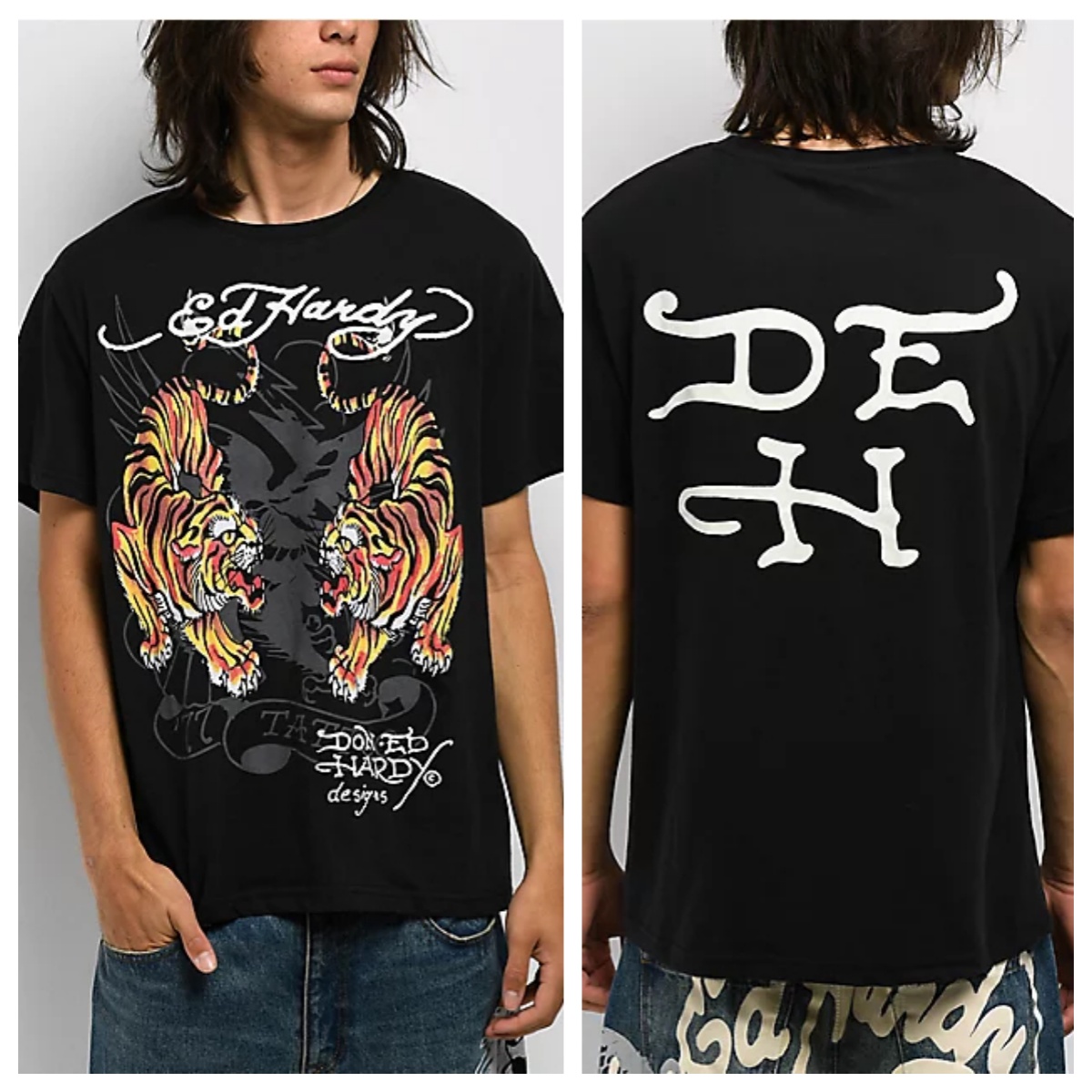 ไทเกอร์ส เอ็ด แทททู อาร์ต สตรี - Streetwear Brand Clothing บทวิจารณ์และราคา