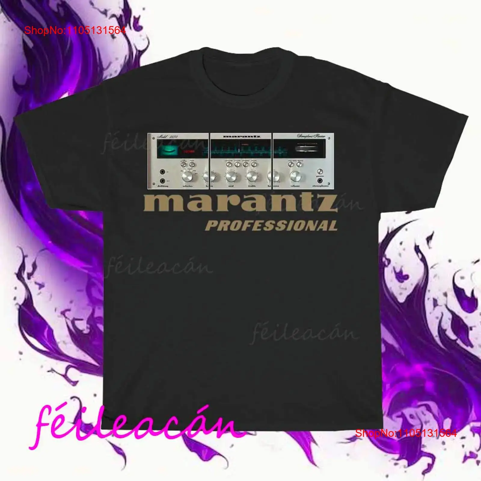 เสื้อยืดลายโลโก้ Marantz Ampli - Streetwear Brand Vintage บทวิจารณ์และราคา