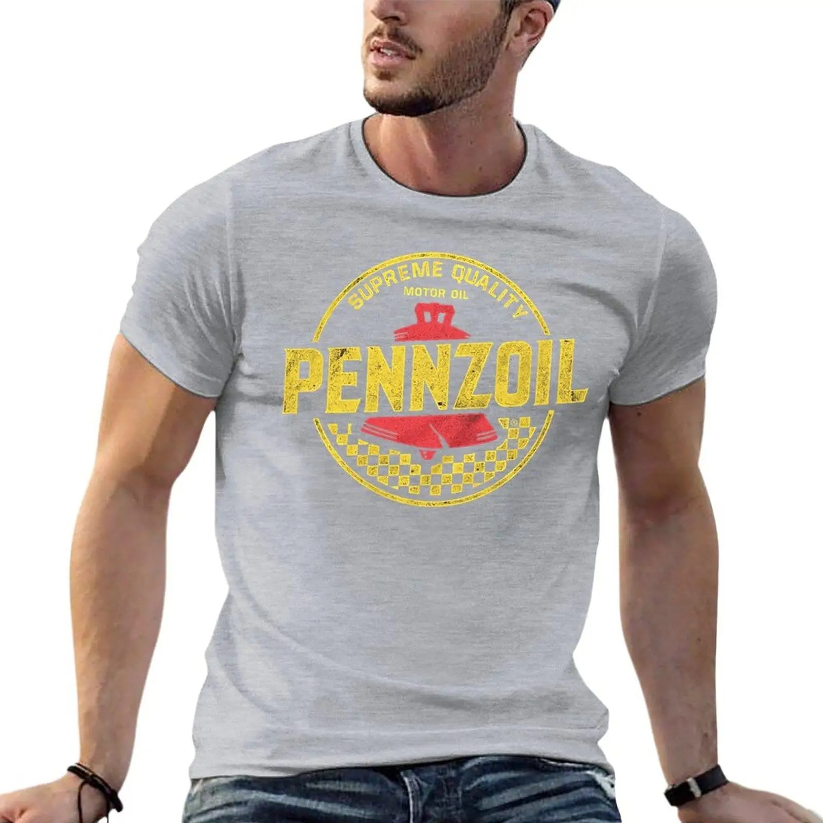 เสื้อยืดผู้ชายขนาดใหญ่โลโก้น้ำ - Streetwear Brand Clothing บทวิจารณ์และราคา